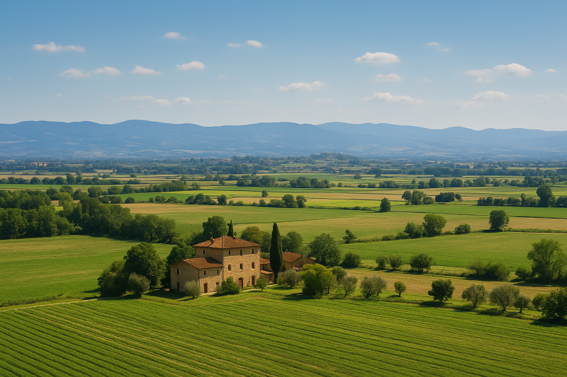 Valdichiana Aretina: colline dorate, borghi panoramici e sapori antichi