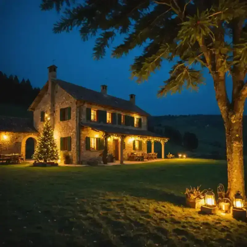Capodanno in agriturismo: il fascino della campagna durante le feste di Natale
