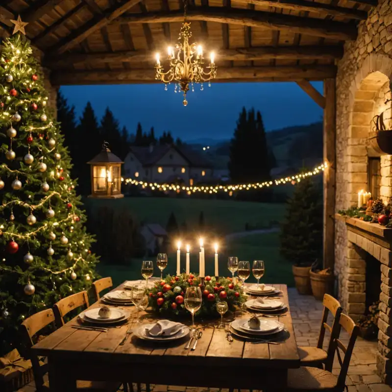 Capodanno in agriturismo: il fascino della campagna durante le feste di Natale