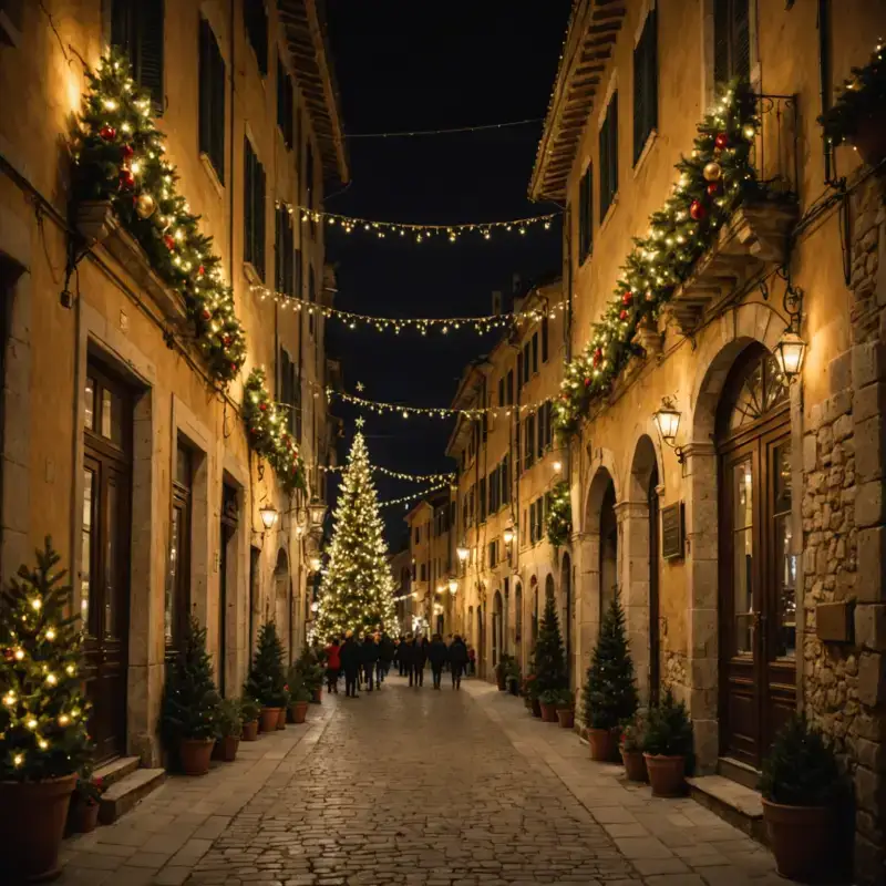 Natale nei borghi: la magia delle luci e delle decorazioni nei piccoli paesi italiani