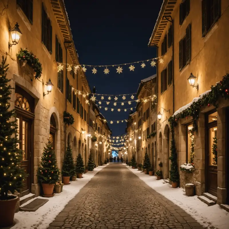 Scoprire la magia: itinerari tra luci di Natale e installazioni artistiche