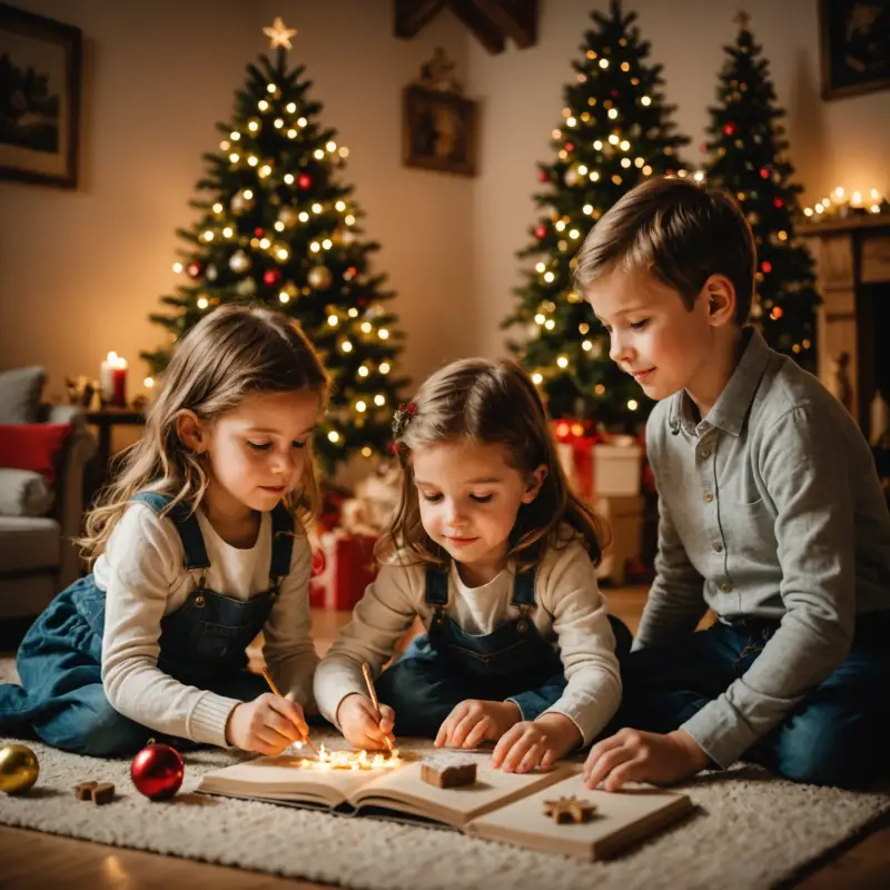 Natale con i bambini: come vivere la magia a casa con attività creative