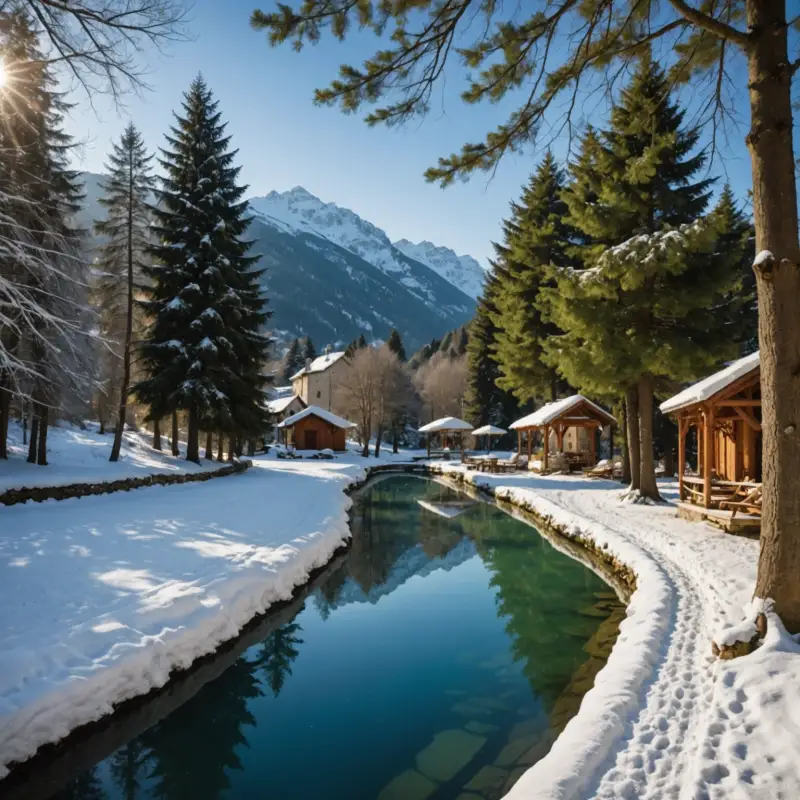 Weekend benessere low cost in inverno: itinerari panoramici e relax tra natura e terme