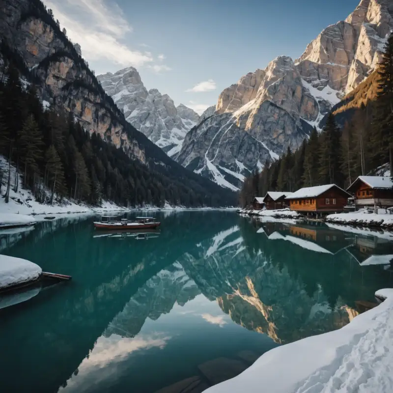 Paesaggi Invernali: Itinerario Fotografico sul Lago di Braies