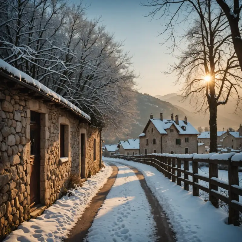 San Valentino d’inverno: romantici itinerari tra borghi e natura (Variante 8)