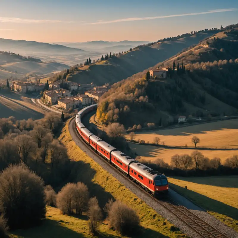 Gite in treno panoramico in inverno: idee, curiosità e consigli tra Arezzo e Valdarno