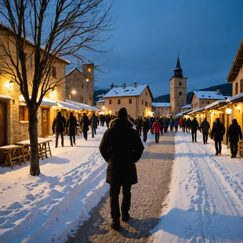Ciaspolate invernali in Valdichiana Aretina: eventi e tradizioni per tutti