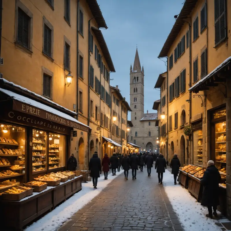 Inverno ad Arezzo: itinerari panoramici e cioccolata calda gourmet
