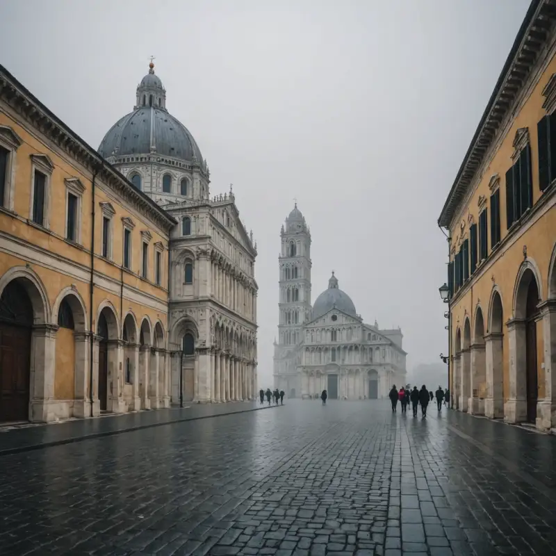 Nebbia d’inverno a Pisa: paesaggi, panorami e itinerari sorprendenti