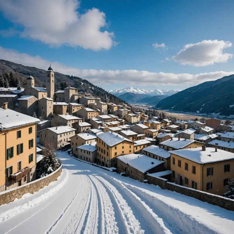 Mete economiche con neve vicino a Prato: itinerari invernali tra panorami e risparmio