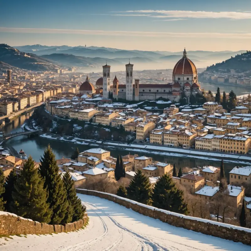 Panorami d’inverno: i migliori belvedere sulla Montagna Fiorentina e Firenze per esperienze uniche
