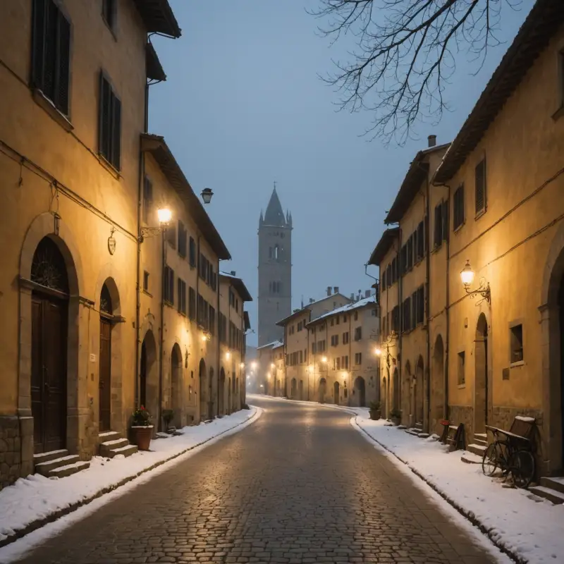 Tour invernali tra i borghi di Pistoia: nebbia, luci calde e fascino senza tempo
