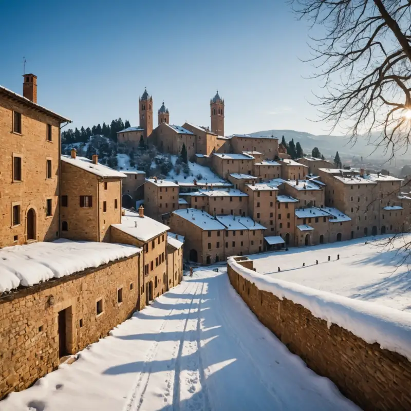 Weekend sulla neve a Siena e dintorni: esperienze autentiche tra borghi, paesaggi e relax invernale