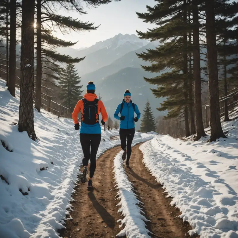 Trail running all’Abetone d’inverno: esperienze tra natura, sport e relax