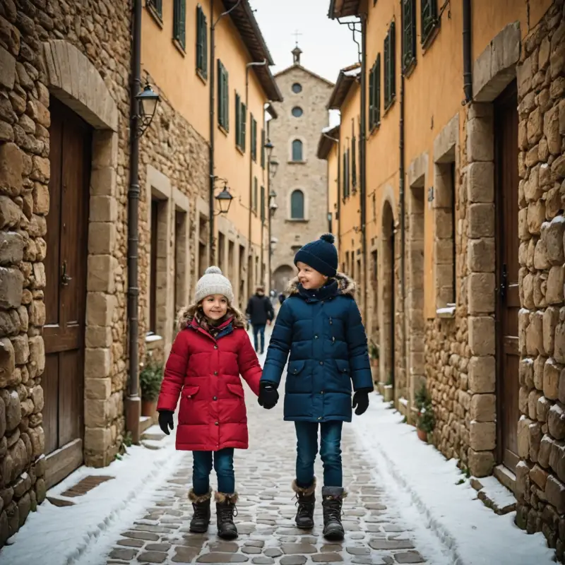 Slittino e attività invernali per famiglie: idee weekend tra Arezzo e Valtiberina