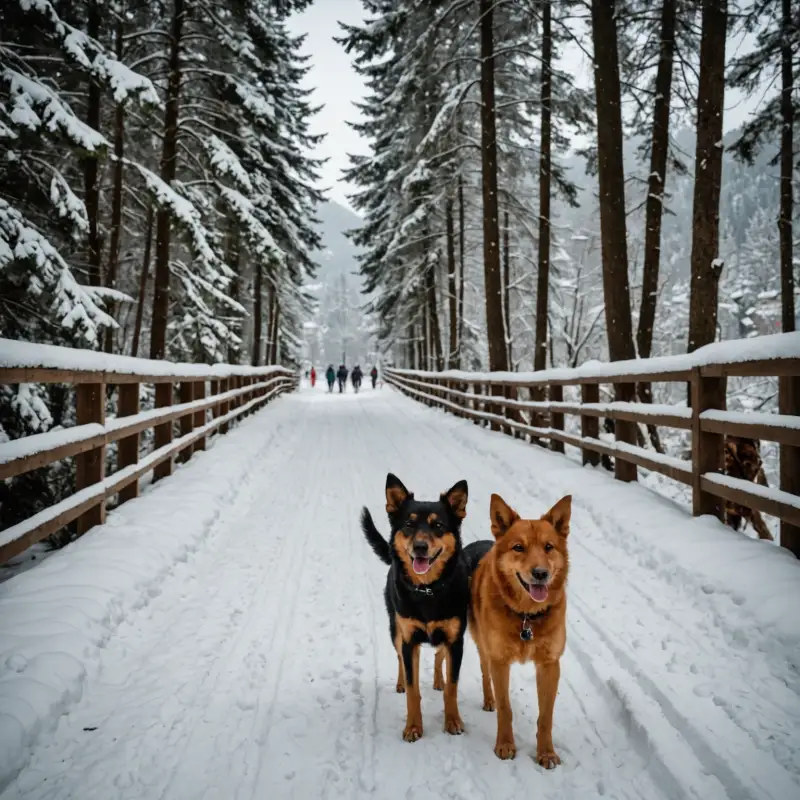 Abetone d’inverno: itinerari pet friendly tra neve, borghi e natura