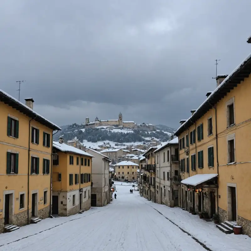 Neve in arrivo: come vivere l’inverno tra meteo, webcam e eventi nel Montalbano Pratese