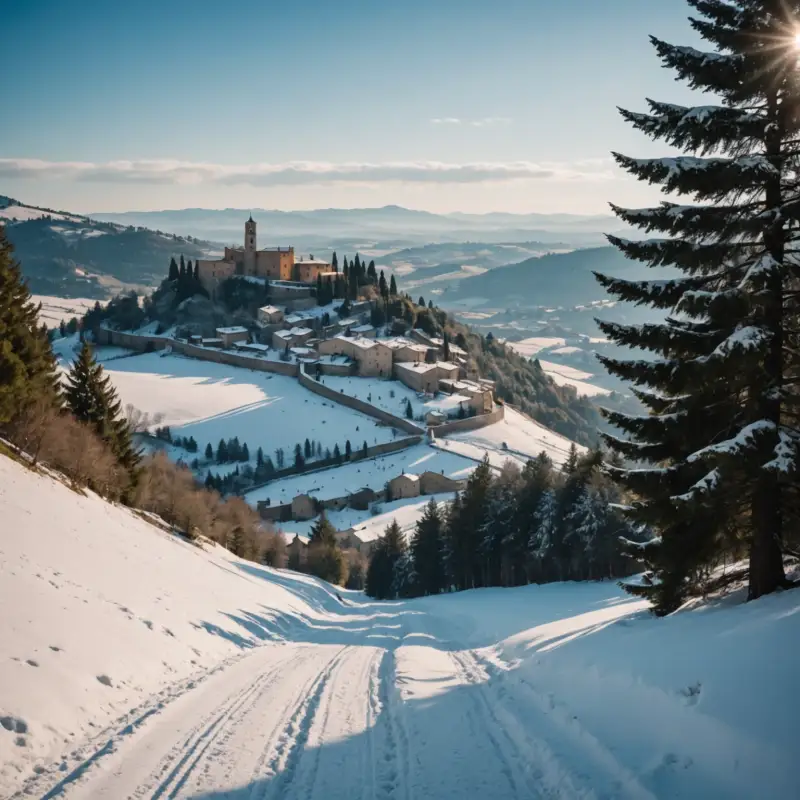 Weekend sulla neve tra Siena e Chianti Senese: itinerari alpini e suggestioni invernali